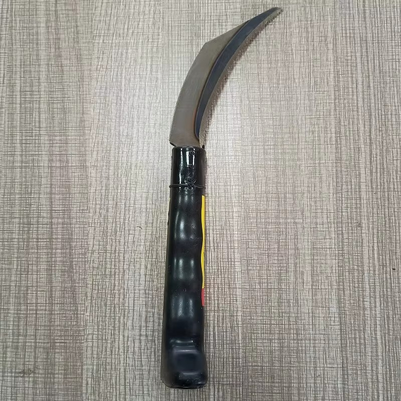 6.5'' Carbon Steel Sickle with Plastic Handle Farm & Garden Use Grass Tool
