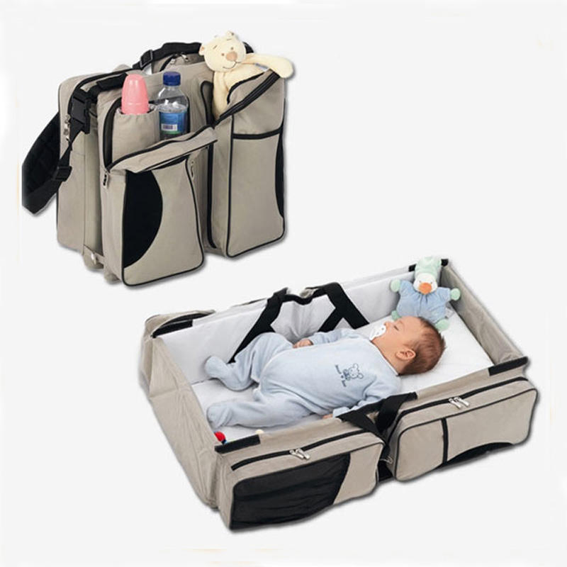 Multi-Function Baby Diaper Changing Bag Travelling Mummy Bag Baby Changing Station