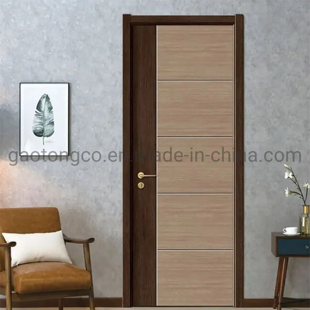 Apartment Melamine Door Skin Waterproof House Composite Wood Door Skin