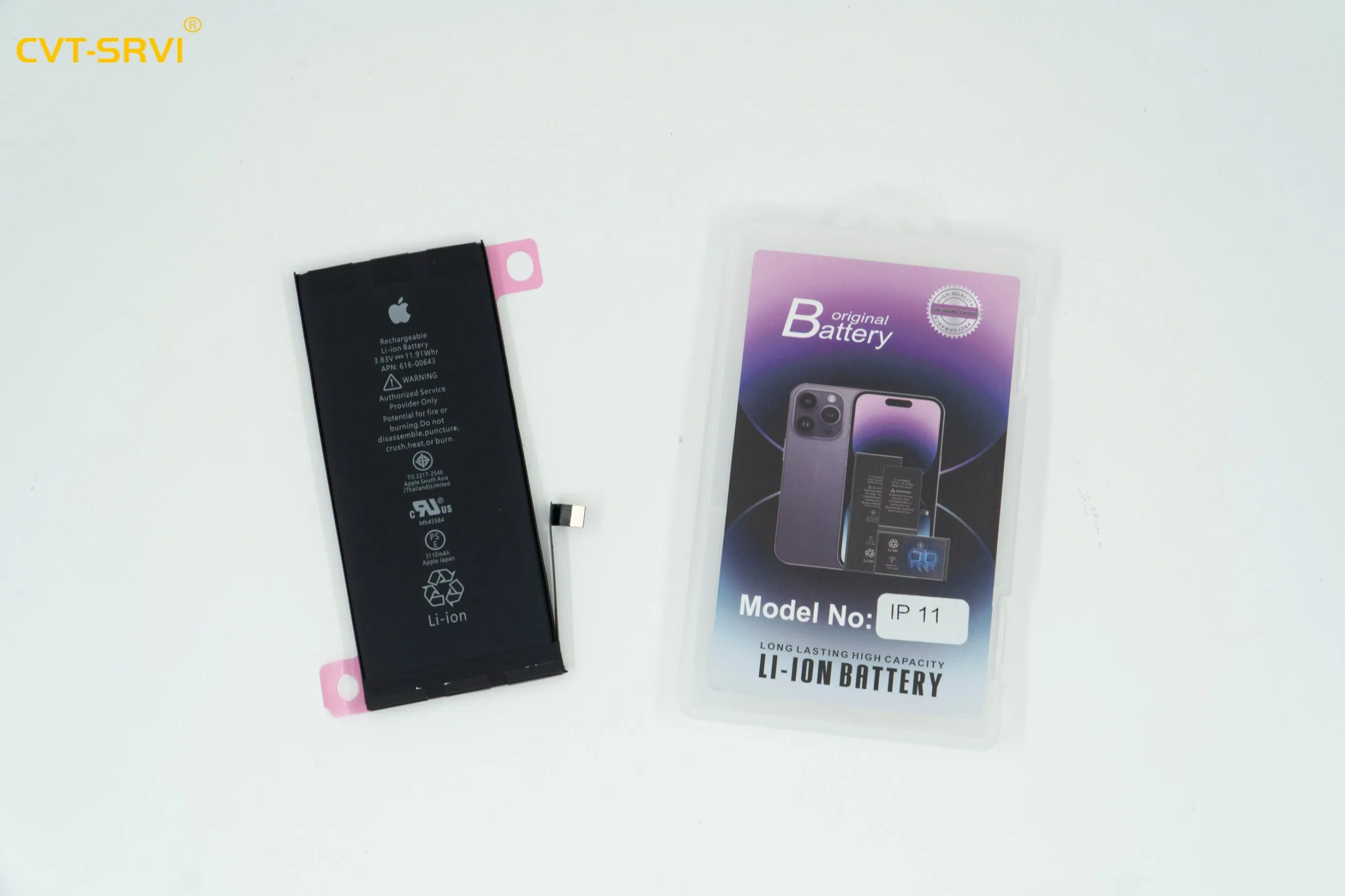 Аккумулятор для iPhone 11, 12, 13, 14, 15, XR, XS