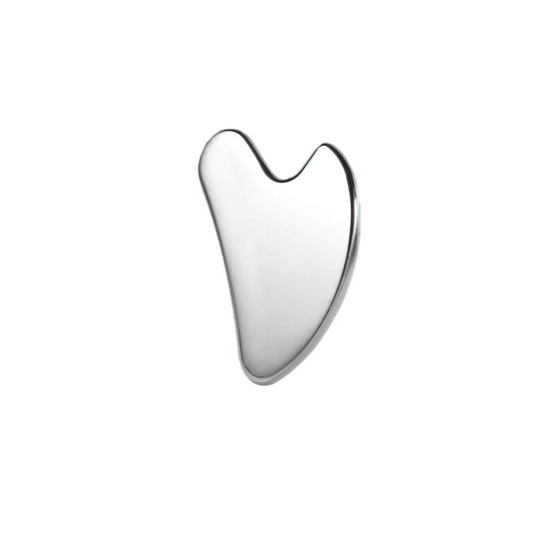 Metal Makeup Spatula Leather Pouch Cosmetic Application Makeup Tool