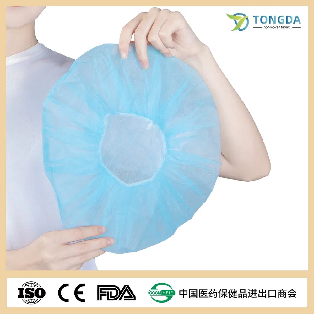 Doctor Elastic Bouffant Nonwoven Disposable Head Caps