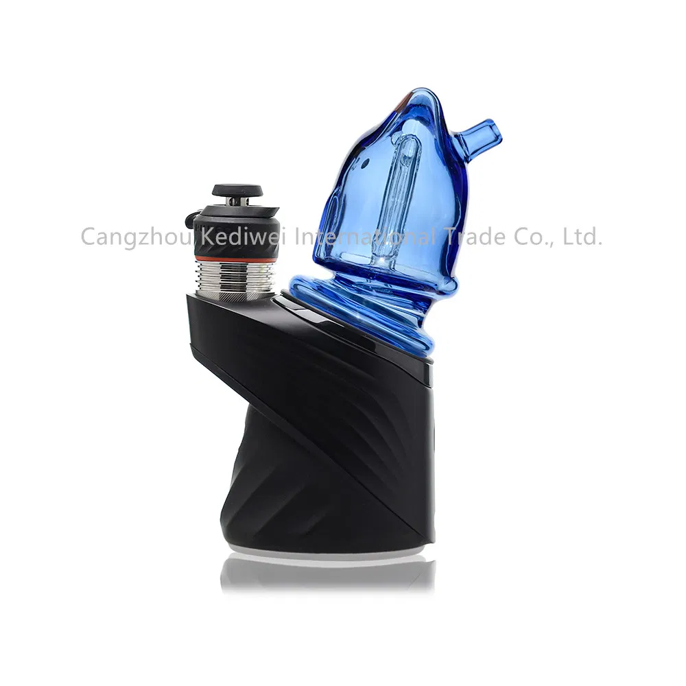 Puffco Peak PRO Attachment Glass Top Cat Design Glass Smoking Pipe