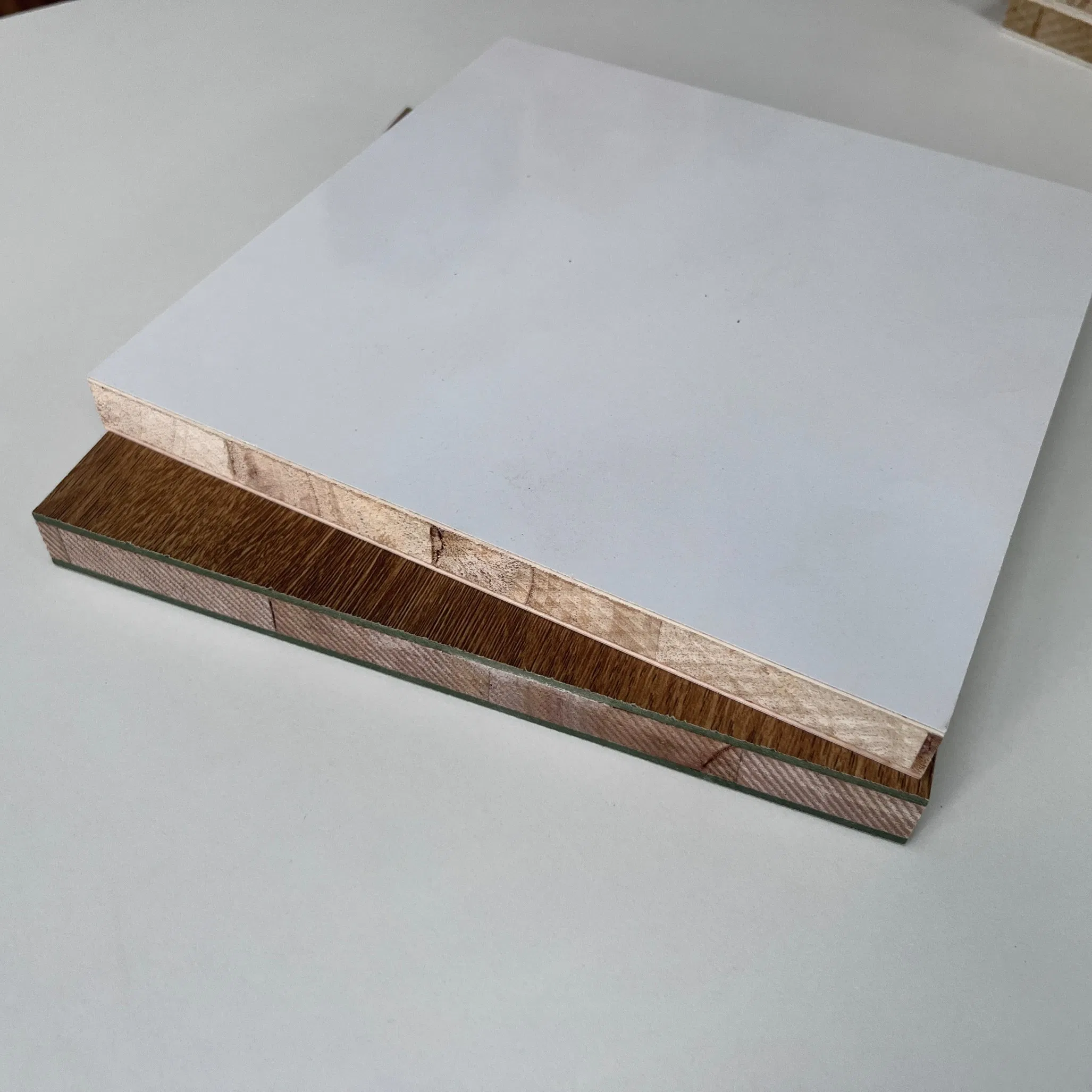 Factory Price 18mm E0 Glue Melamine Block Board