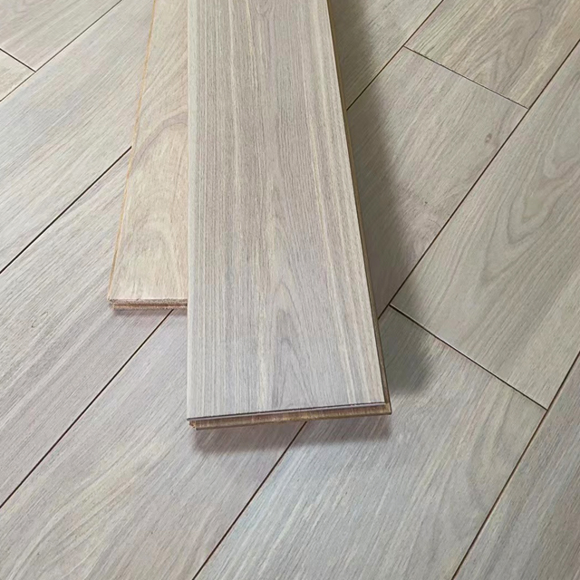 Elegant Tongue & Groove Click Lock Birch Wood Flooring