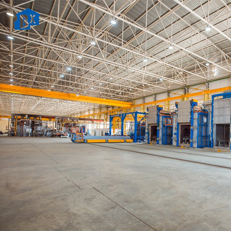 Durable Steel Frame Warehouse: Ideal Space for Plant Workshops Custom Steel Frame Workshop: Perfect for Plants and Garden Equipment