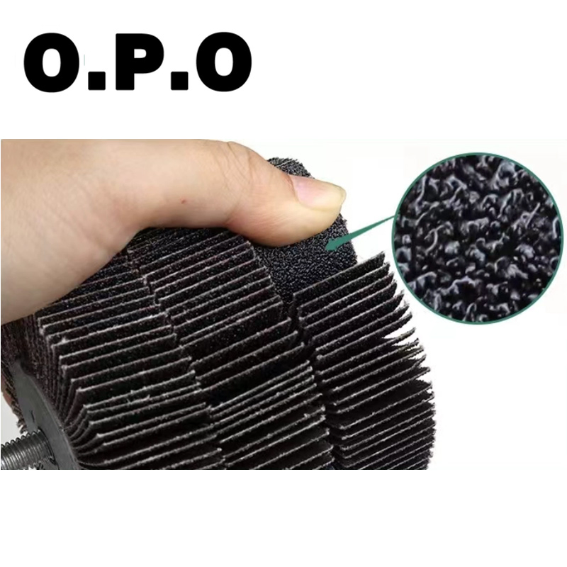 Алмазный шлифовальный лепестковый круг на оправке