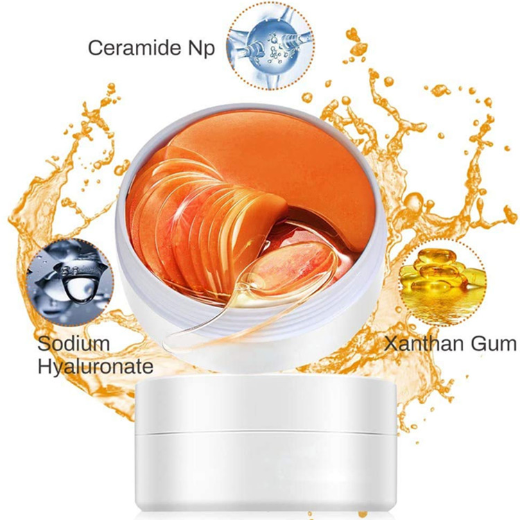 Professional Custom Vitamin C Anti-Aging Under Eye Bags Treatment Collagen Eye Mask