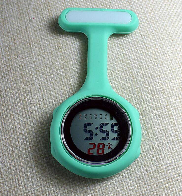 Multi-Function Silicone Electronic Nurse Watch
