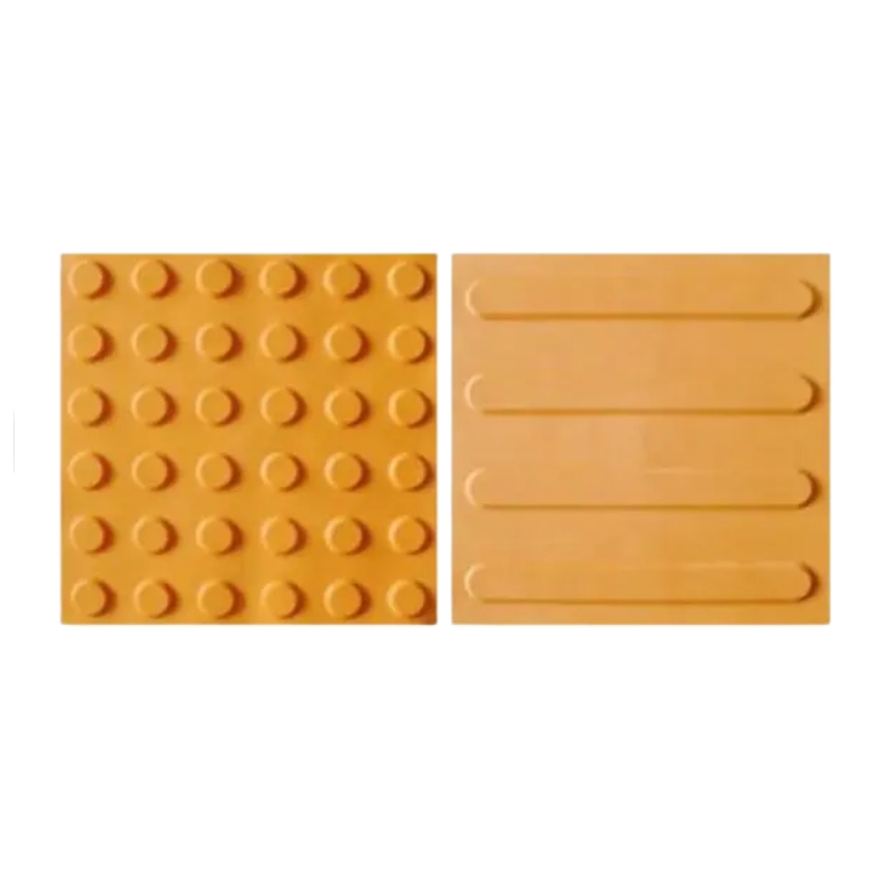 Outdoor Anti Slip PVC TPU Tactile Indicator Tiles for Blind People Safety