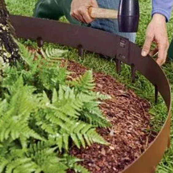 Wholesale Weathering Resistant Galvenized Steel Corten Steel Metal Garden Lawn Landscape Edging