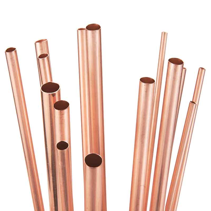 Factory Outlet Wholesale ASTM B88 Copper Straight Tubes, Type M, K and L for Plumbing