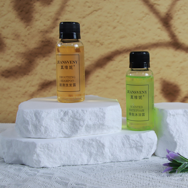 Factory 30ml Bottle Travel Shower Gel Hotel Toiletries Set OEM Hair Shampoo