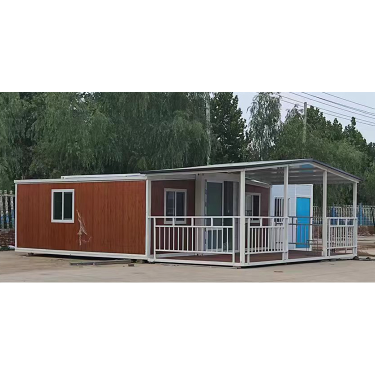 20FT Tiny Folding Luxury Wooden Modular Insulated Shipping Prefab Homes