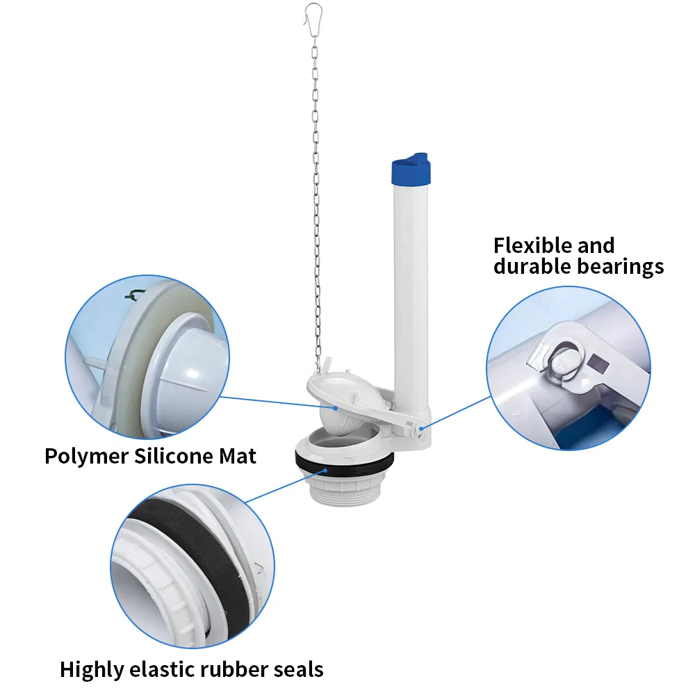 Toilet Accessories Sets Outlet Valve Single Valve Water Tank Fittings
