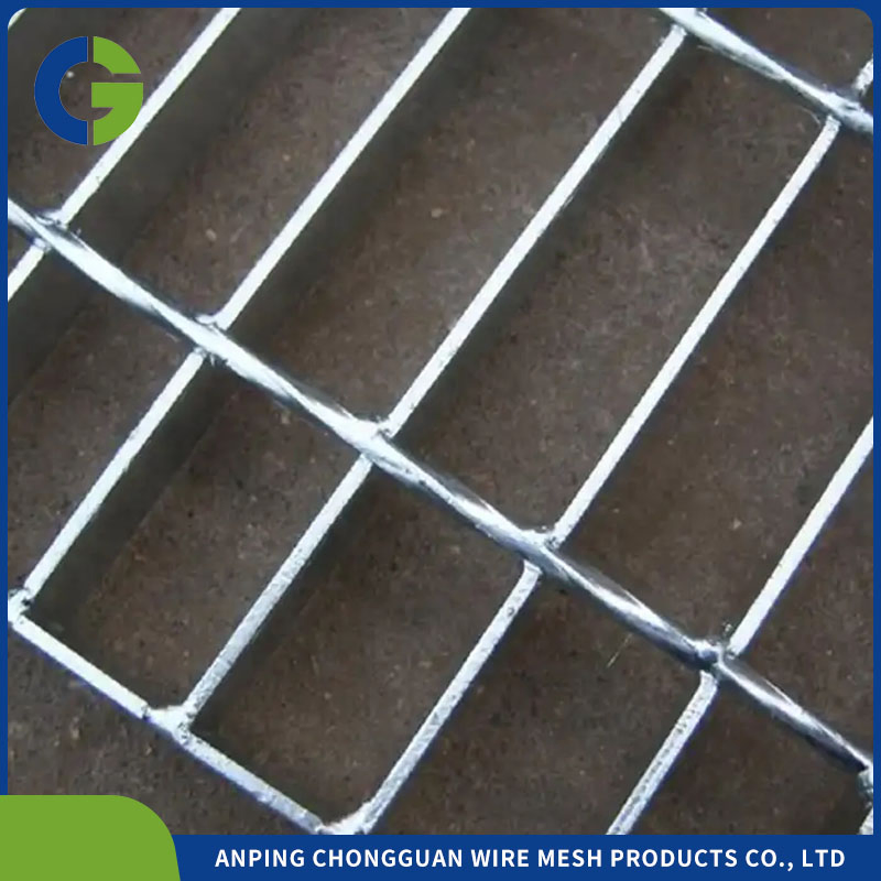 Aluminum Grating Galvanized Steel Floor Grating Plates / Aluminum Walkway Steel Grating Mesh