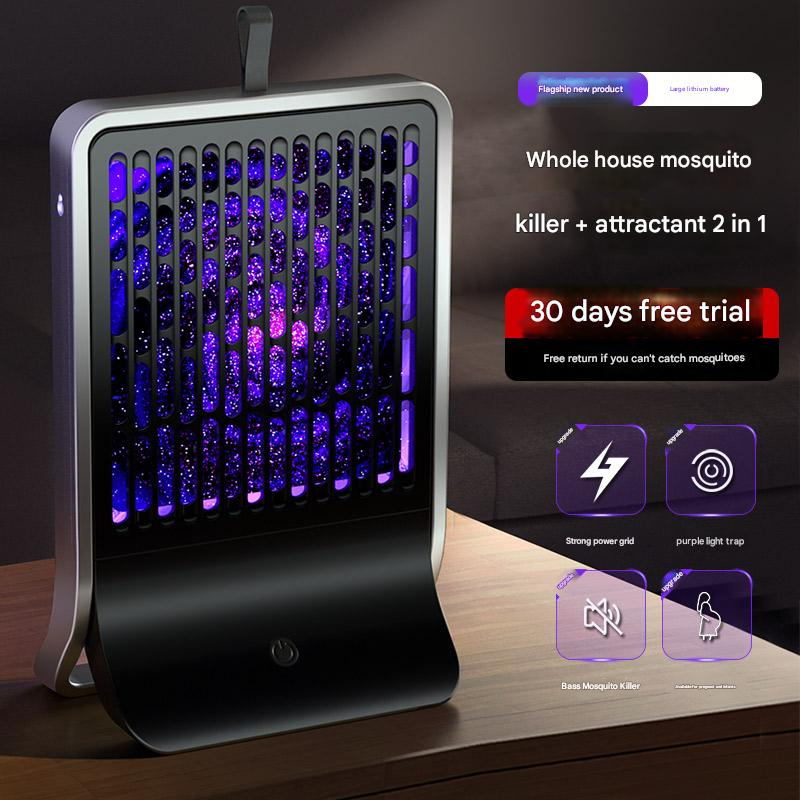 Rechargeable Electronic Insect Trap Outdoor Indoor Camping Home Mosquito Repellent Light Wave Mosquito Killer Lamp