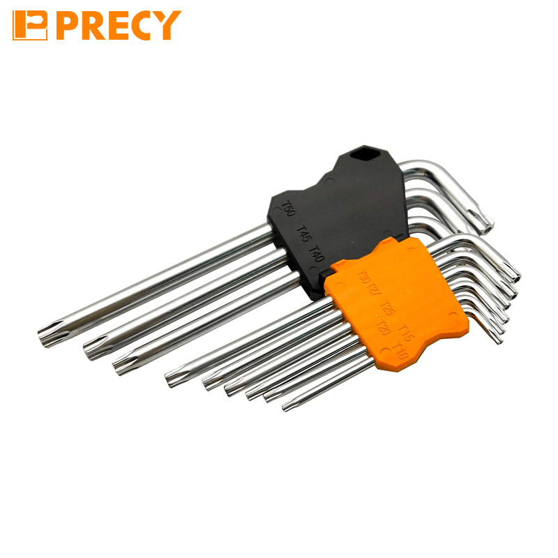 Набор торцевых ключей Torx с длинным рычагом, 9 предметов