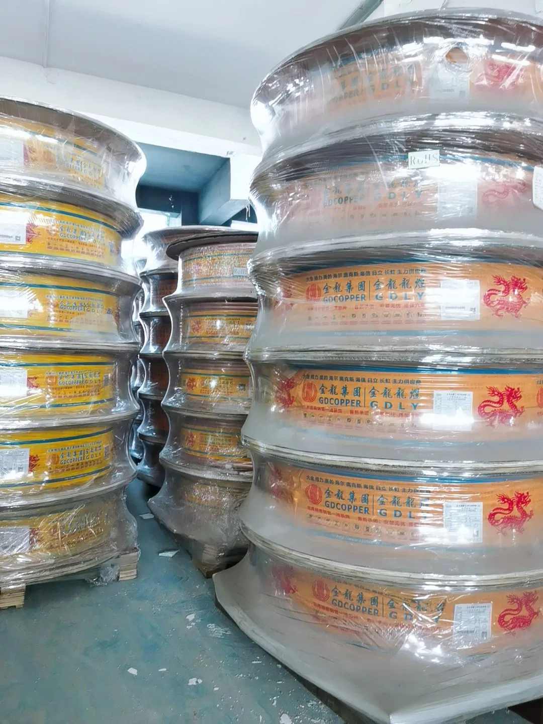 Air Condition HVAC Lwc Pancake Copper Tube Pipe
