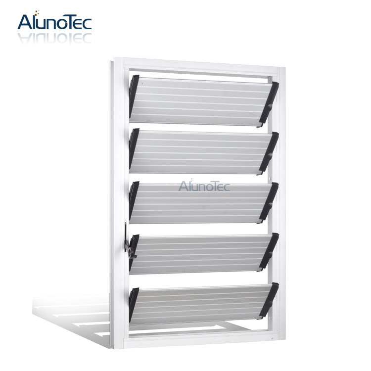 Australia Style Adjustable Louvre Window Metal Louver Window