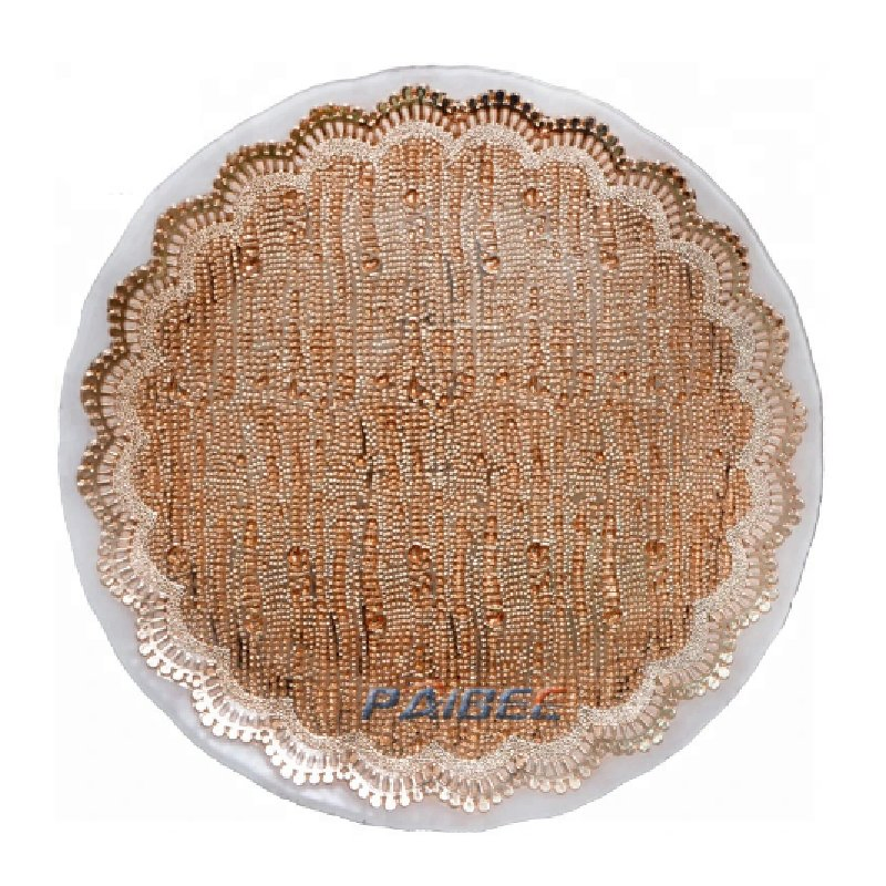 Shining Purple Glass Dish Party Tabletop Glass Dinnerware Tableware Decor Charger Plate