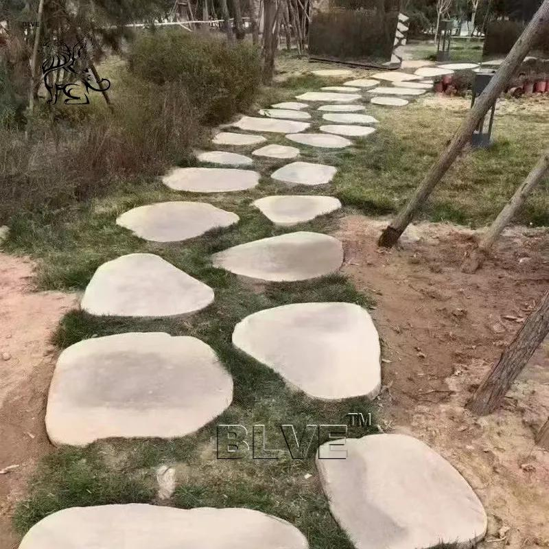 Factory Garden Resort Floor Geometric Slate Natural Stone Granite Paving Stone Road Driveway Tiles