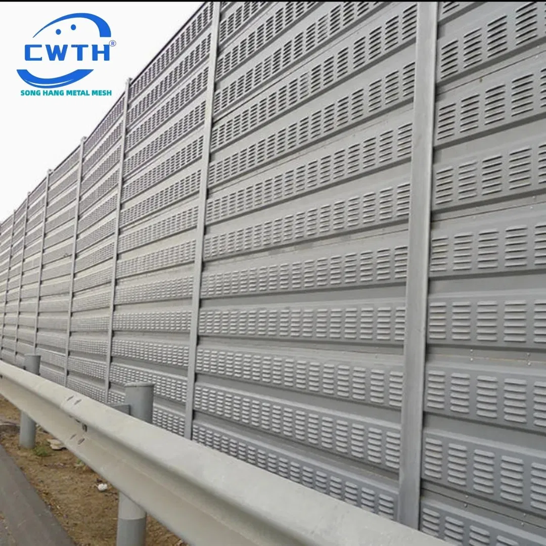 Sound Proof Fence Wall Panels Outdoor Highways Car Noise Barrier Sound Reduction Wall Sheets