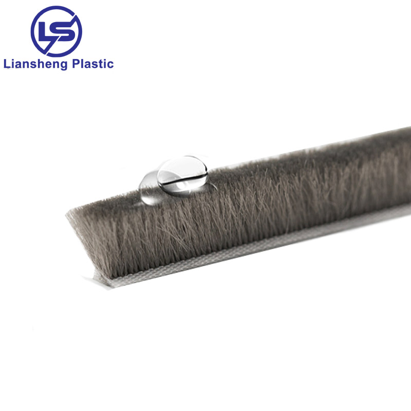 Silicone Weather Strip Soundproof Window Pile Weather Strip Silicon Wool Pile