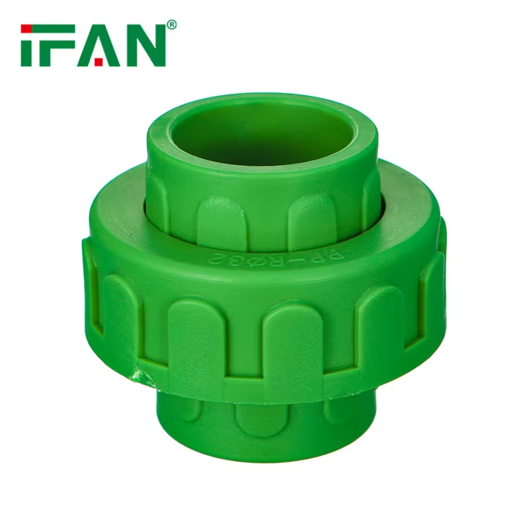 Ifan Professional Supply ISO 15874 PPR Plumbing Fittings 20-63mm PPR Fittings Union Plumbing Materials