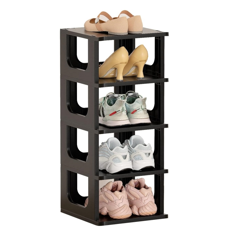 Large Capacity Multi-Layer Shoe Rack for Small Doorway Narrow Spaces Dormitory