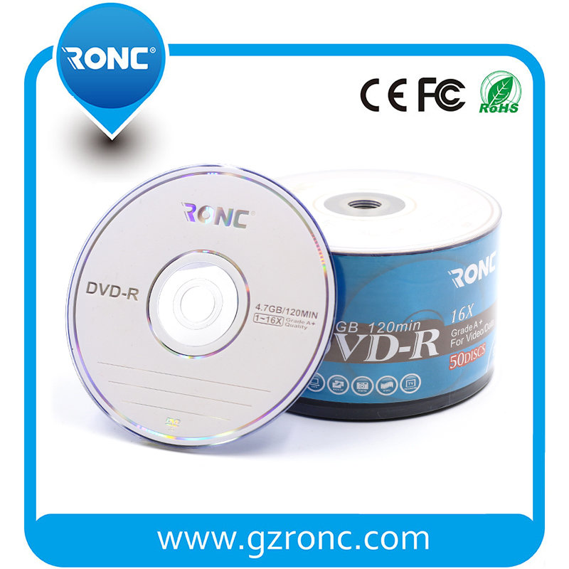 DVD-R диски 4.7ГБ, 50 шт, записываемые, 16X