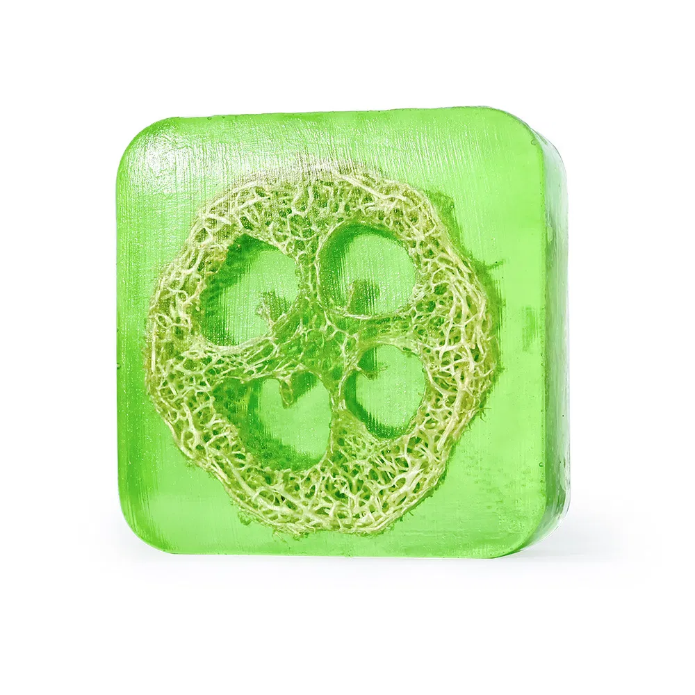 Refreshing Citrus Loofah Bath Soap - Custom 100g for Energizing Wash