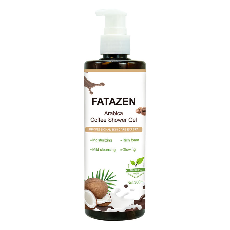 Private Label Best Skin Care Natural Moisturizing Whitening Luxury Coconut Coffee Organic Liquid Bath Bodywash Shower Gel