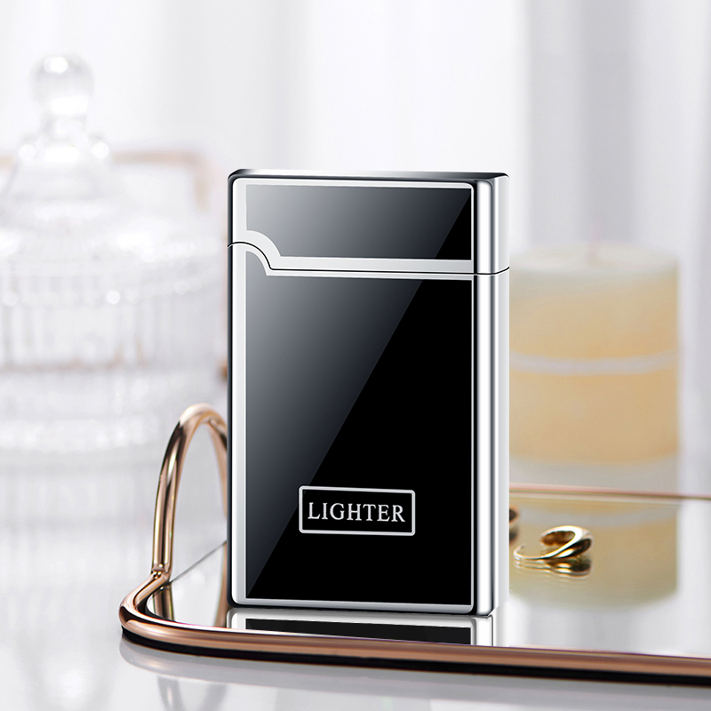 Simple and Luxurious Windproof Alloy Lighter and Cigarette Lighter