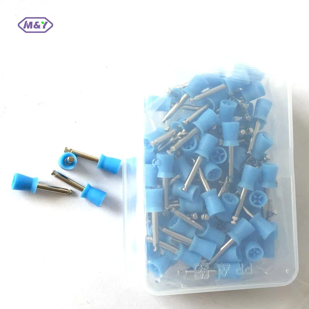 Одноразовые силиконовые полировальные чашки для стоматологии