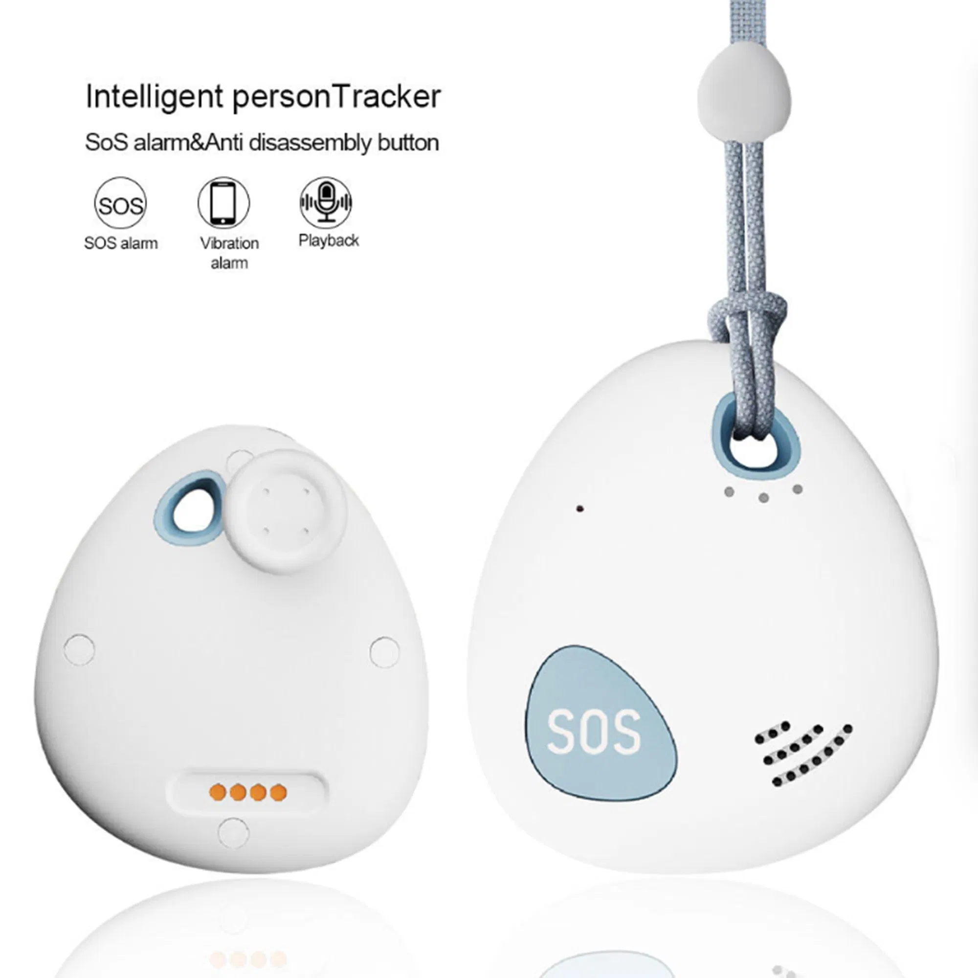 Luggage Smart GPS Tracker Global 4G Anti-Lost Waterproof Portable Locator Tracer for Suitcase Backpack Travel Bag Passport Valise Accessories