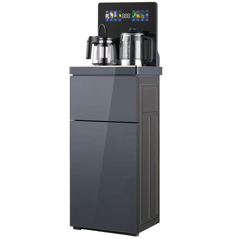 New Water Cooler Bottom Loading Water Dispenser 120cm Remote Tea Bar Machine with Kettle Boling Water Multifunctional Water Dispenser