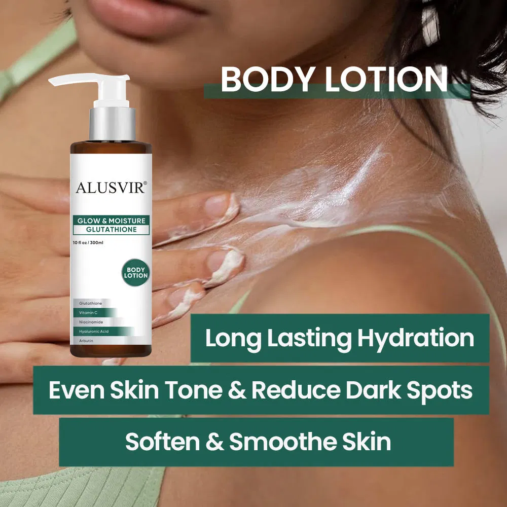 Glutathione Body Lotion Lightening Bleaching Body Lotions for Black Women Dark Skin