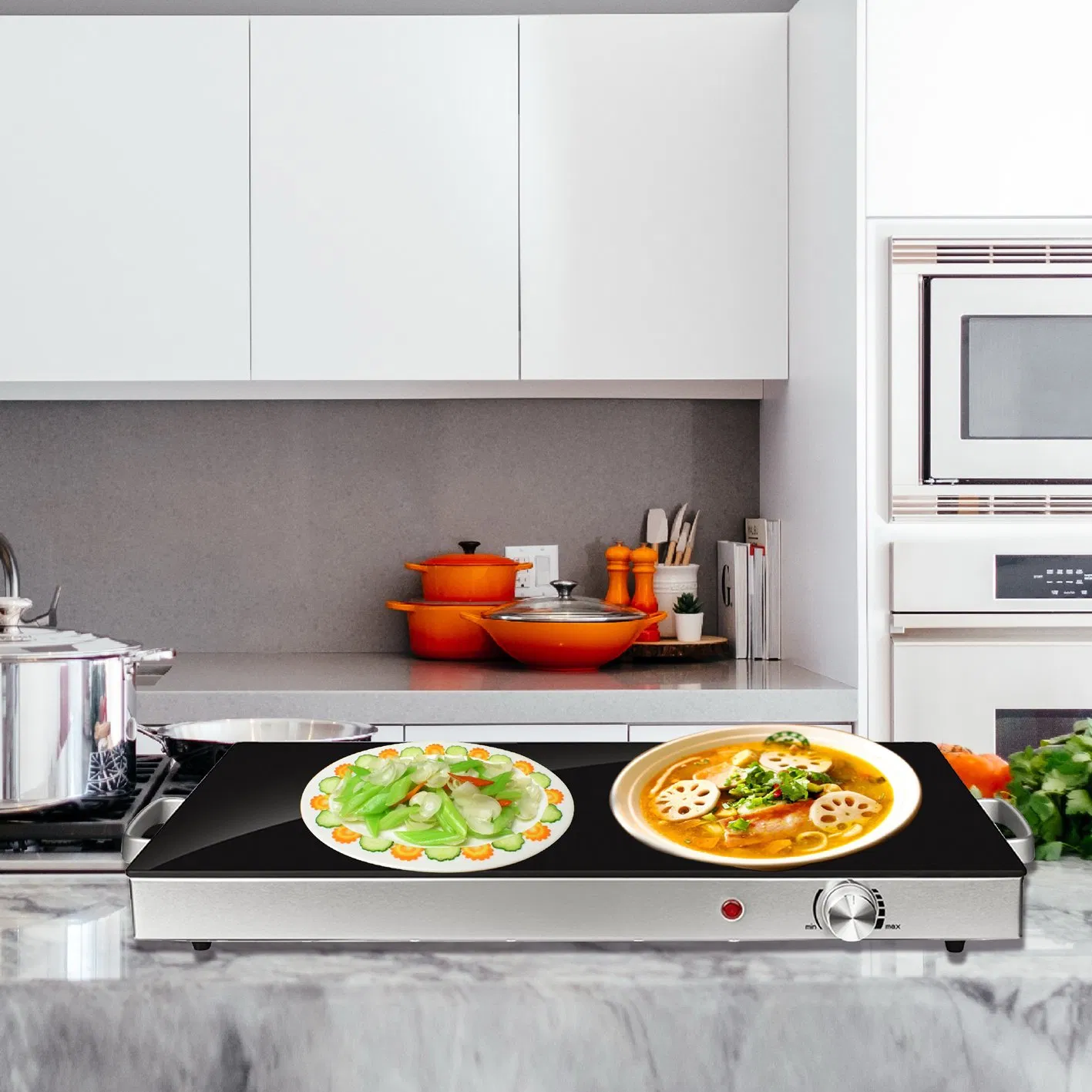 Commercial Hotel Buffet Food Warmer Equipment Stainless Steel