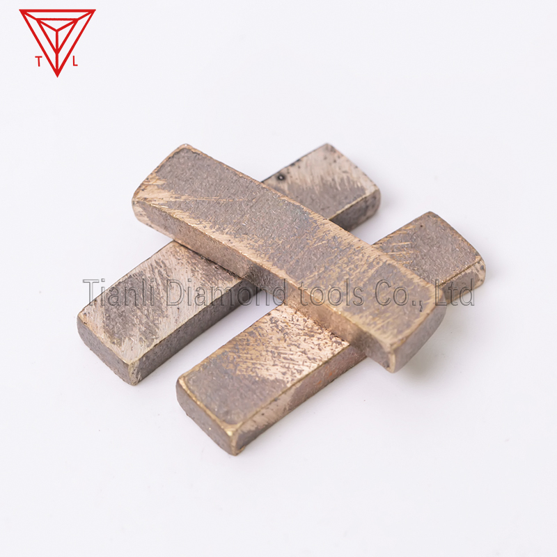 Алмазный сегмент 40x5x10 мм для мрамора