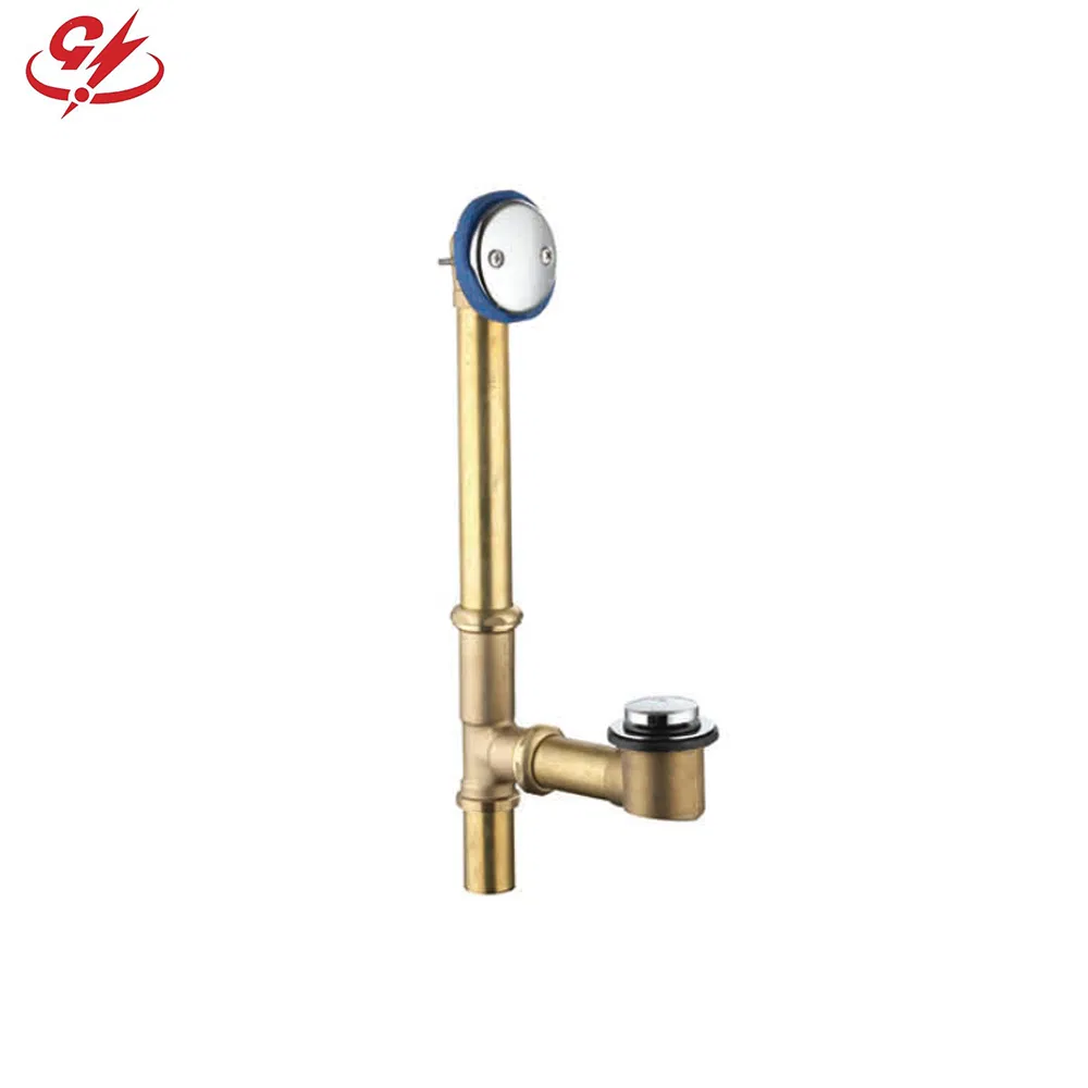Customization Overflow Pop up Metal Bathtub Drain Waste Brass Bath Tub Drain