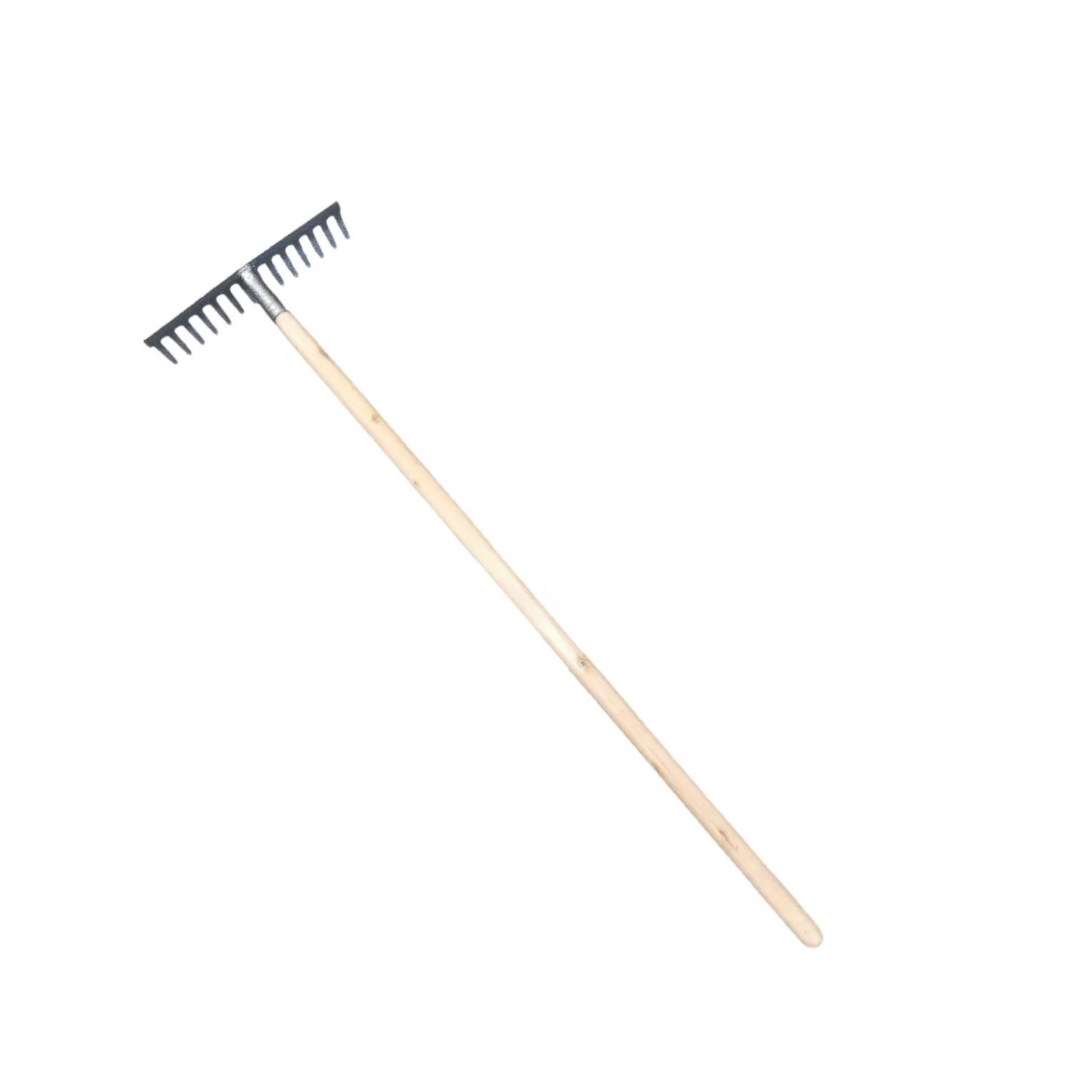 Efficient Hay & Leaf Cleaning Rake - Durable Plastic for Garden Maintenance