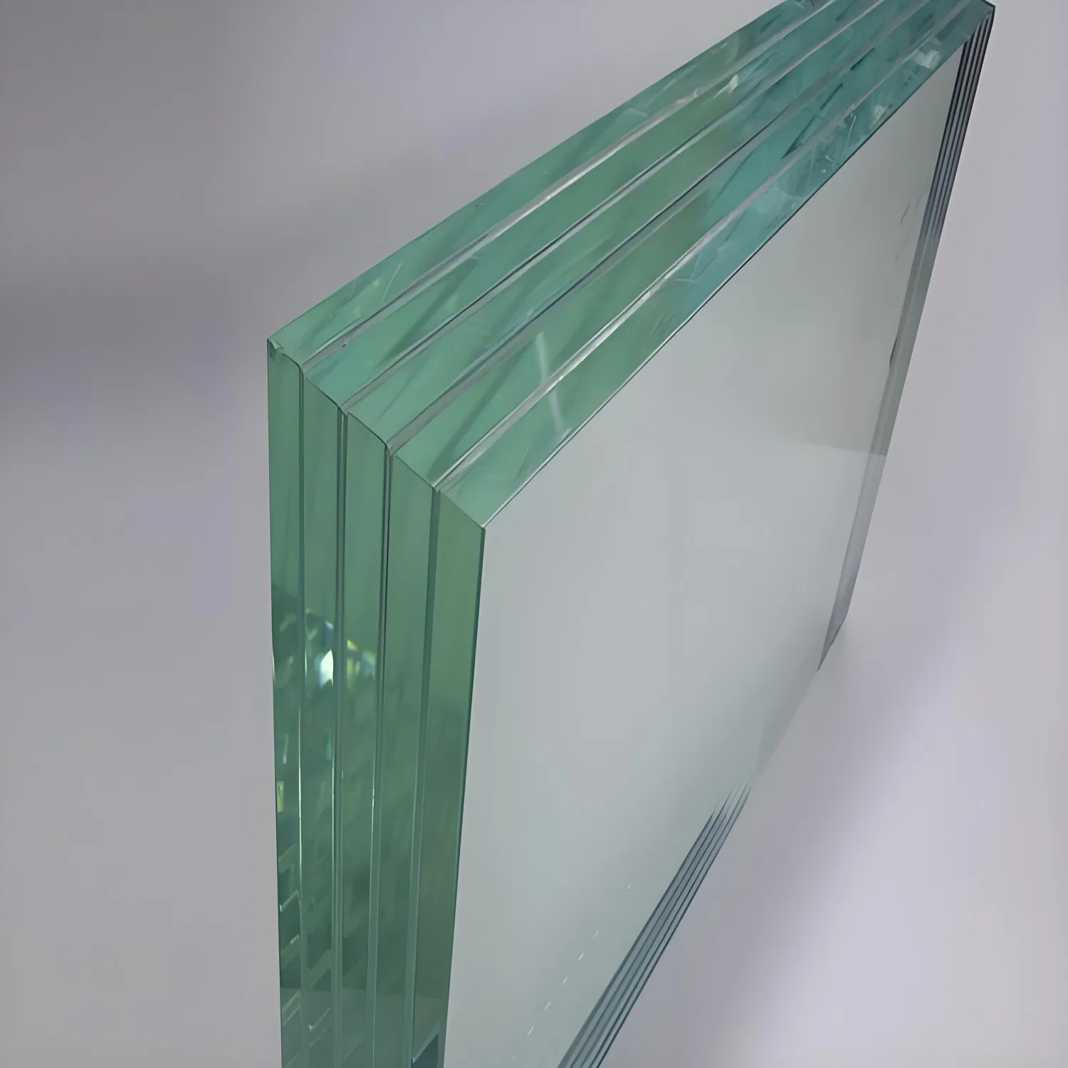 10.38mm 10.76mm 17.52mm Clear/ Grey Safety Laminated Glass for Glass Railing