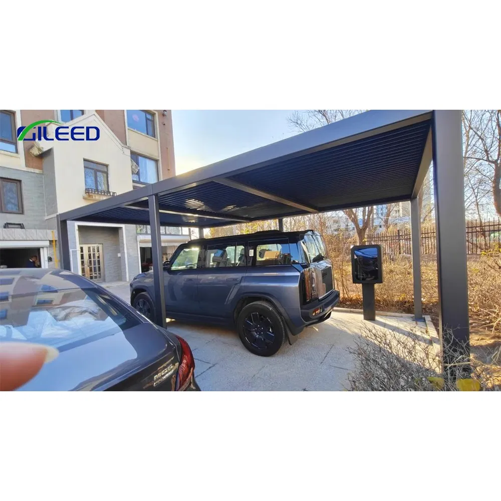 Good Quality Carport Aluminum Electric Multi-Function Pavilion Factory Sale