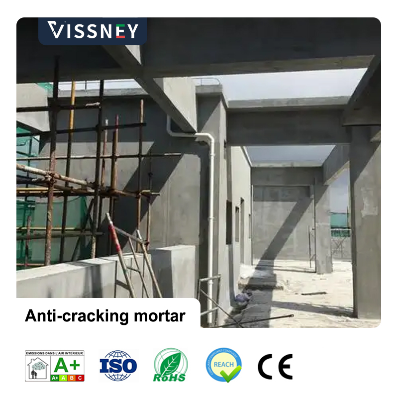 Vissney Premium Anti Crack Mortar for Professional Concrete Restoration and Reinforcement Projects