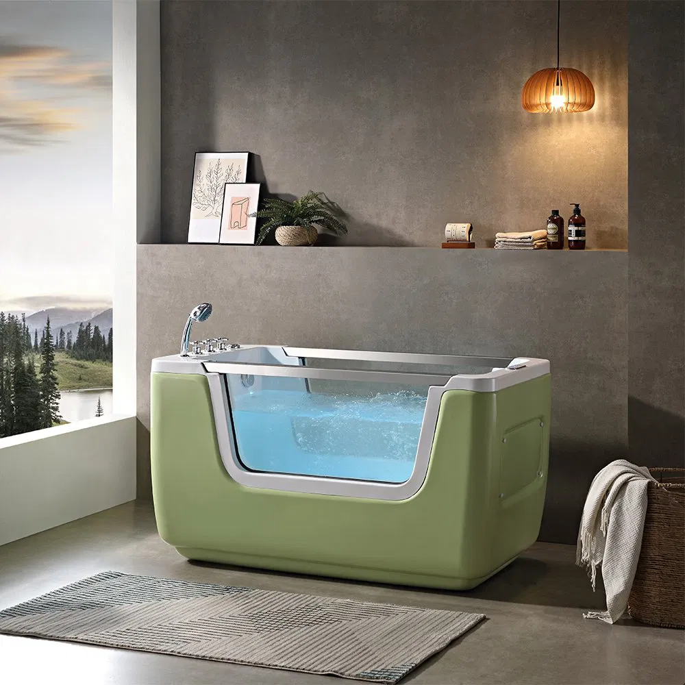 Детская ванна SPA с гидромассажем, серая
