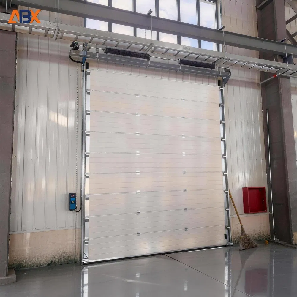 Corrosion Resistant Electric Aluminium Folding Insulated Sectional Garage Lift Door for Coastal Region and High Humidity Areas