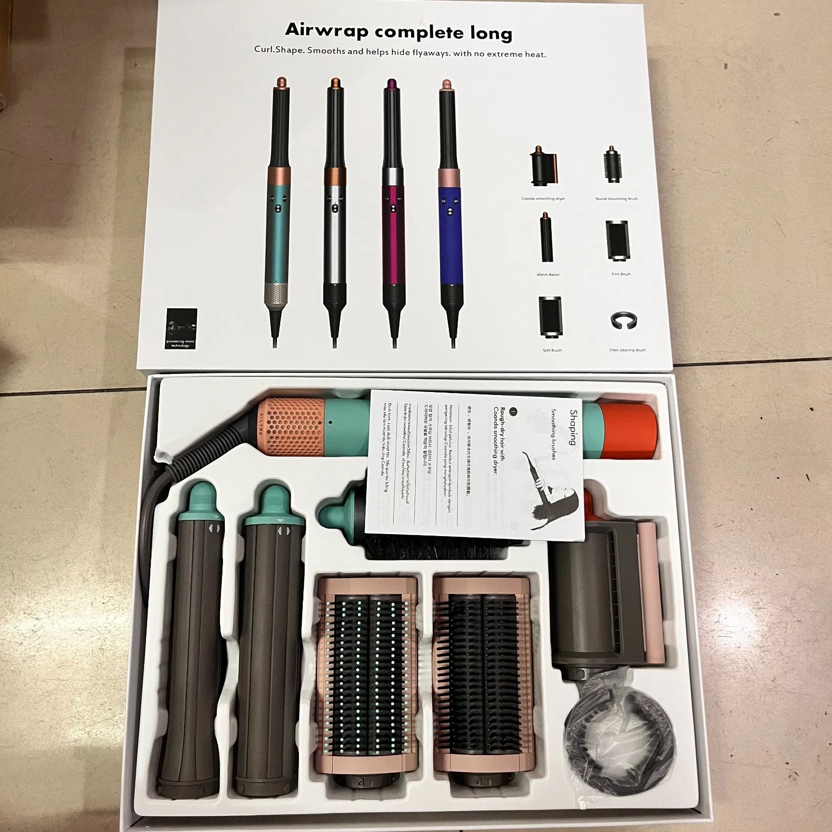 Factory OEM Hair Curler Complete Long with High Quality Hair Design