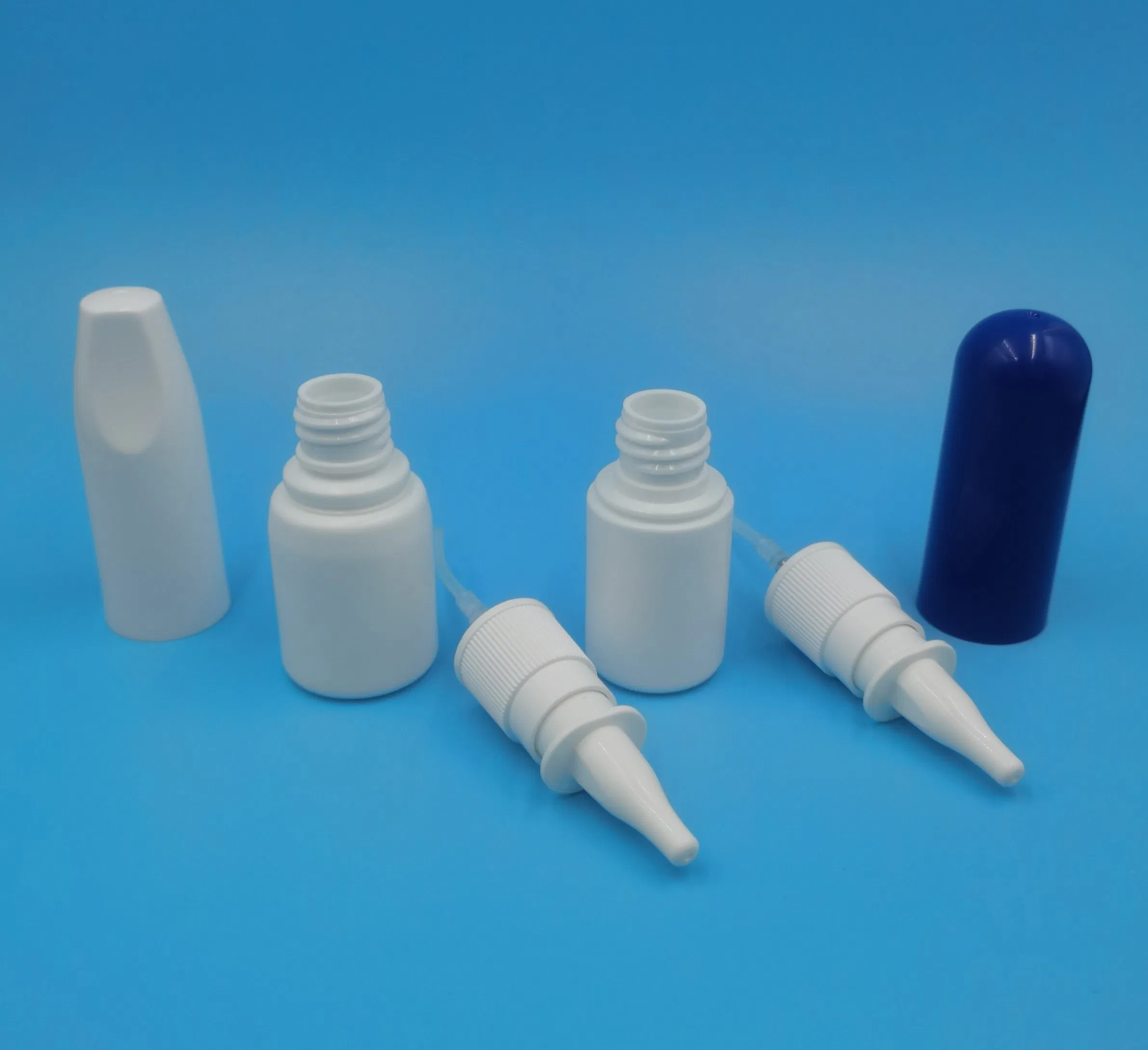 Plastic Nasal Sprayer bottles with Sanitary Dust Cover for decongestant