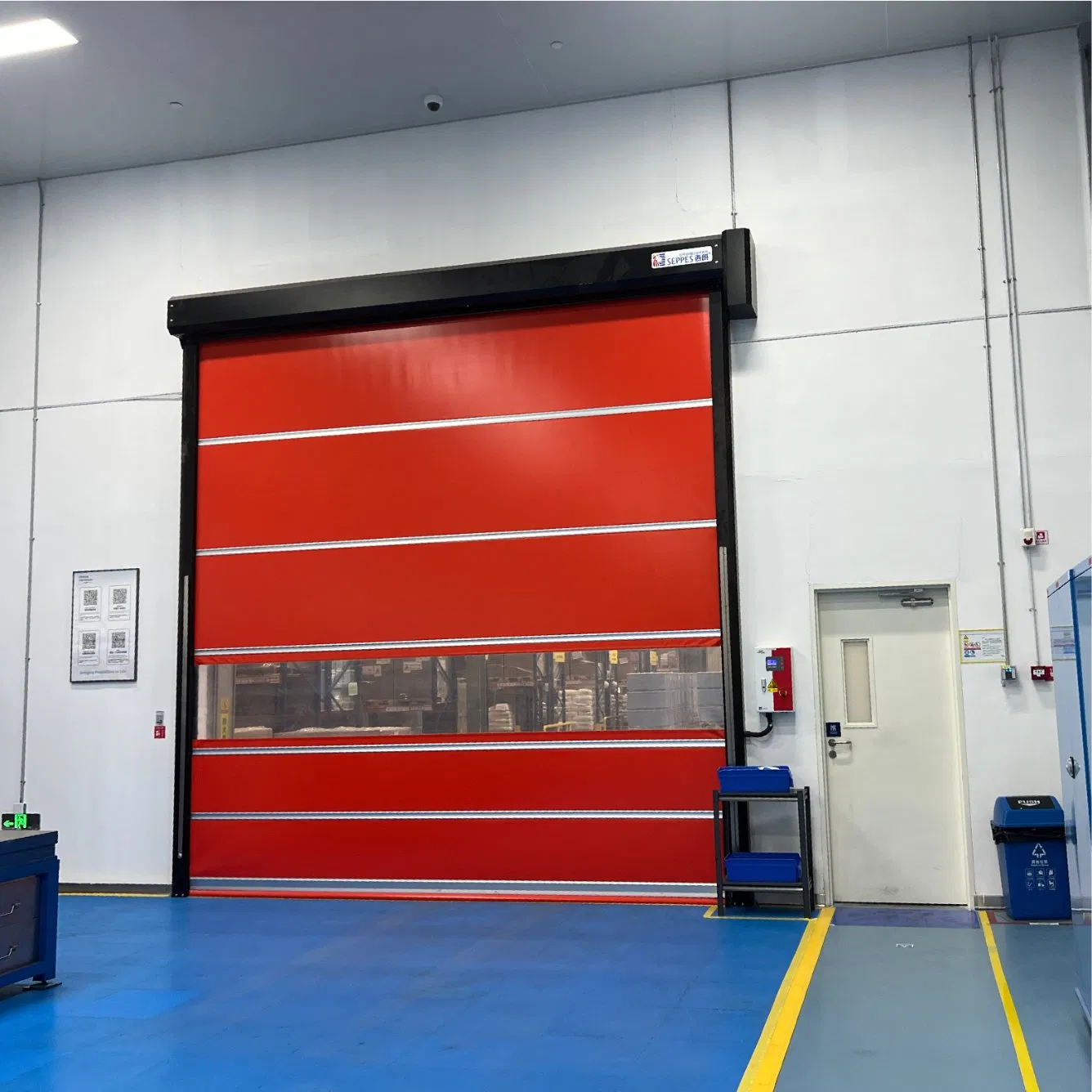 Пылезащитные скоростные двери для пищевых производств